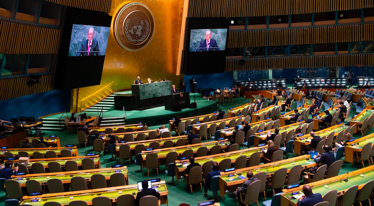 ONU busca nuevo consenso global para la era posterior al COVID-19 ONU busca nuevo consenso global para la era posterior al COVID-19