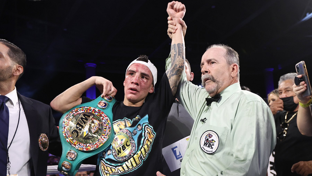Box: Juez Blea reconoce errores en tarjeta de puntuación a Óscar Valdez