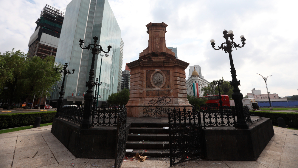 Reubicarán estatua de Colón en parque de Polanco