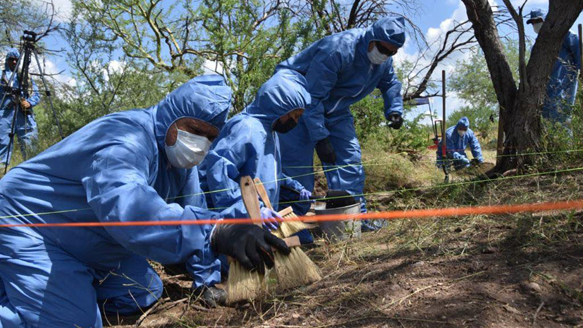 Identifican restos de cinco indígenas yaquis desaparecidos en Sonora - procesamiento-de-restos-oseos-en-sonora-identificados-de-indigenas-yaquis
