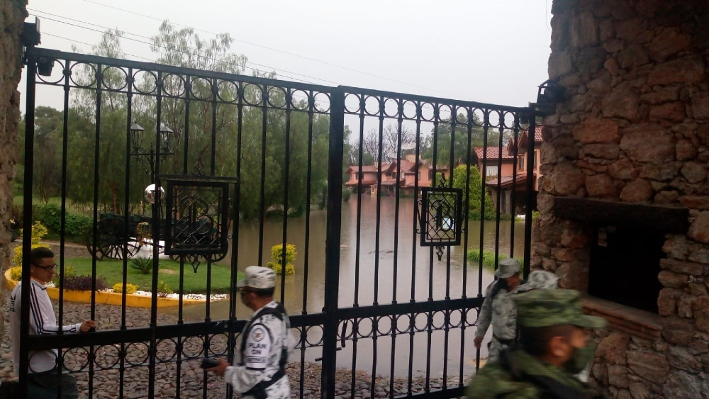 Activan Plan DN-III-E en Querétaro tras lluvias e inundaciones