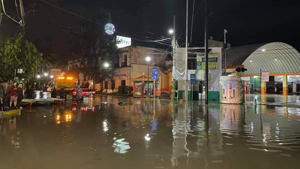 Gobierno activa Plan DN-III-E por inundaciones en Tula, Hidalgo