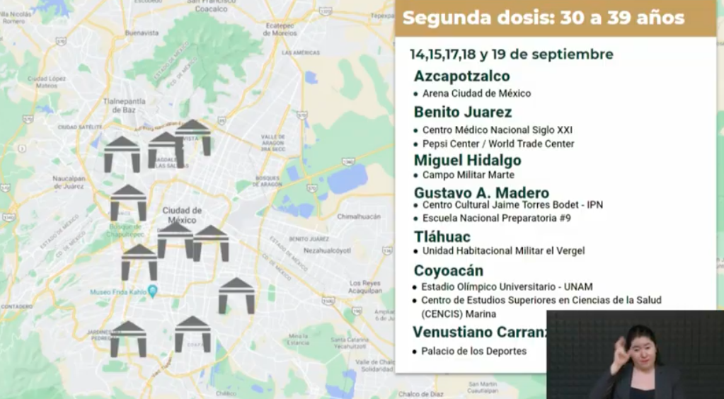 Concluirán vacunación de 30 a 39 años en siete alcaldías y de 18 a 29 años en tres; iniciará de 18 a 29 en Cuajimalpa - vacunacion6