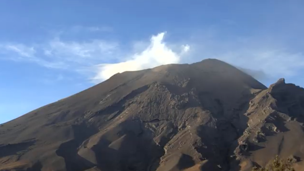 Prevén caída de ceniza volcánica en CDMX para este jueves