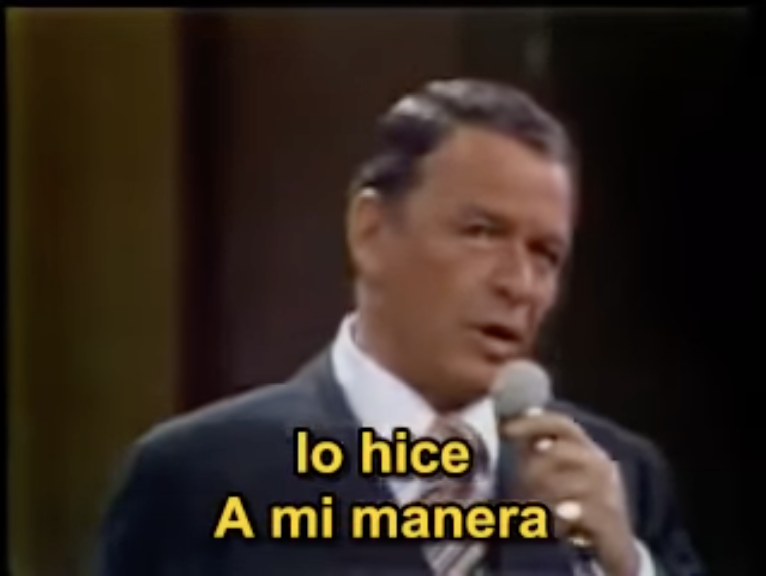 A mi manera, de Frank Sinatra