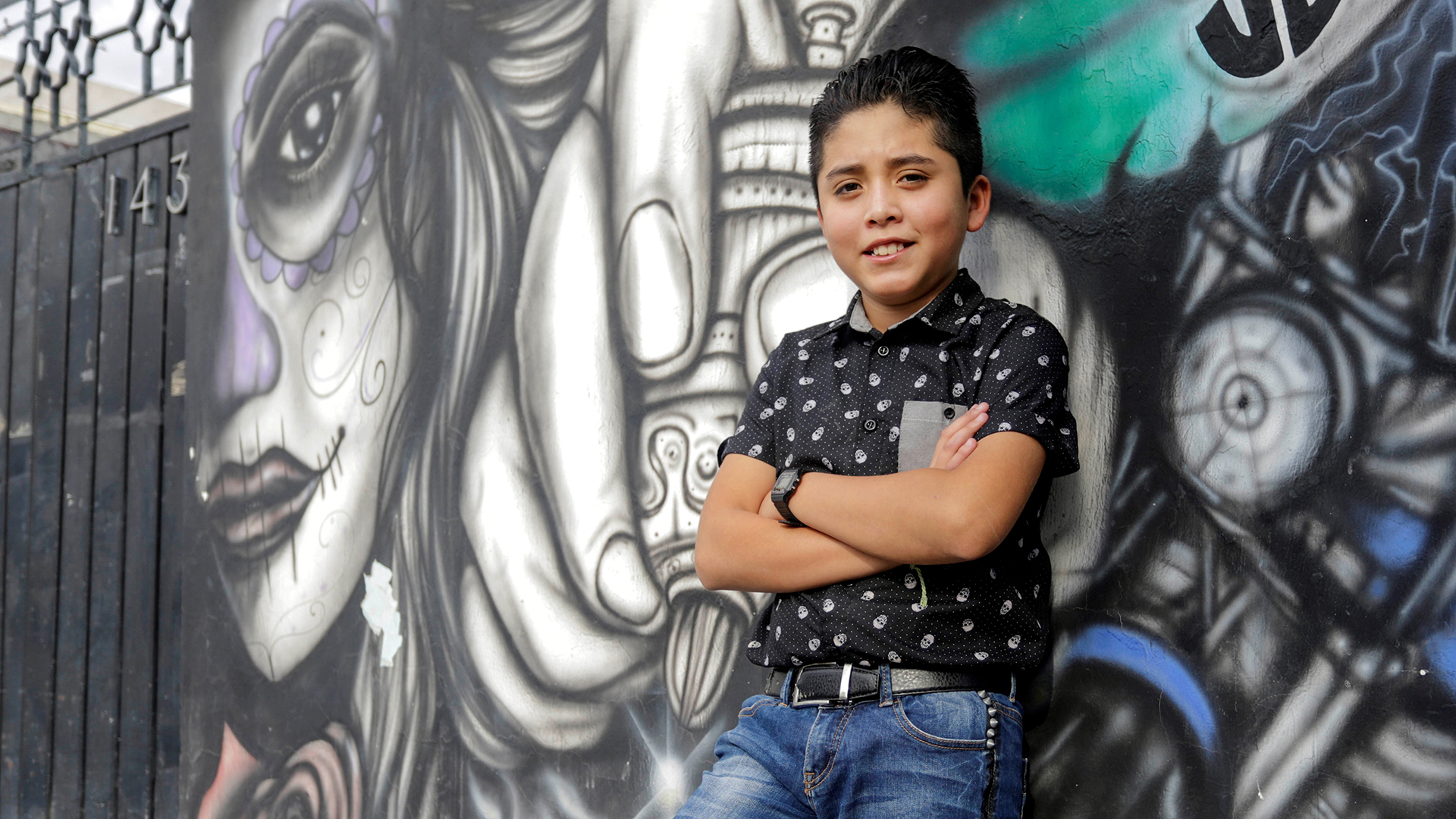 Brandon, el niño tatuador que plasma su talento en la piel - brandon