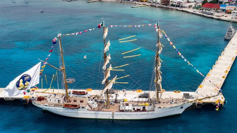 Buque escuela mexicano Cuauhtémoc será “figura estelar” en Expo Dubái