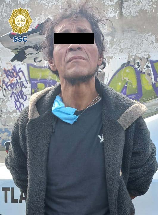 Detienen a sujeto por robarse estatua de una plaza en CDMX - detenido-robo-estatua-cdmx