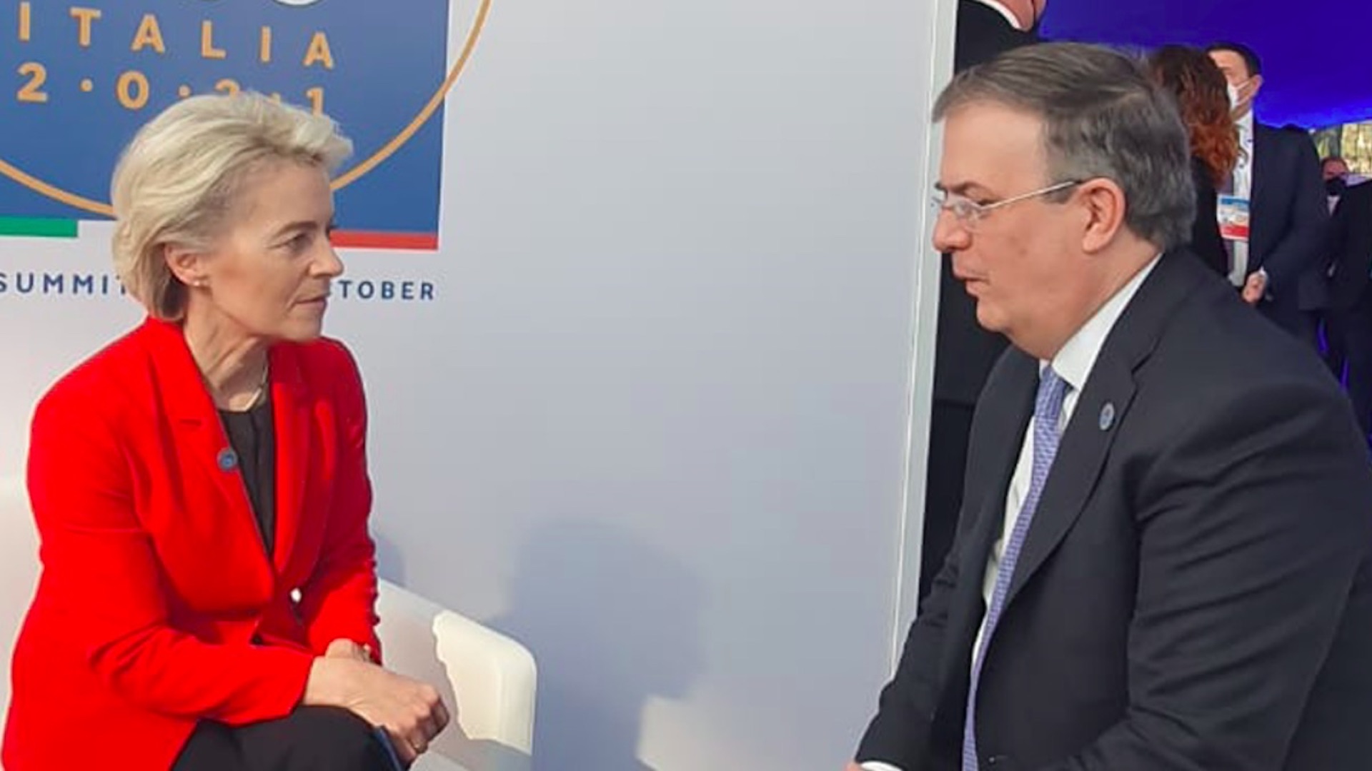 Ebrard y Von der Leyen conversan sobre asociación de la UE con México