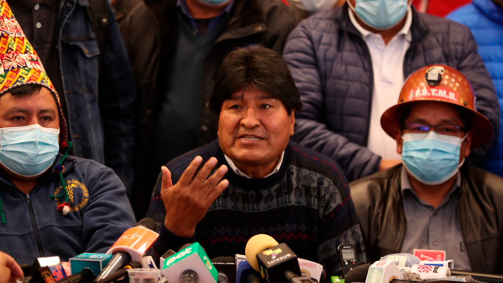 Cancelan primera conferencia de Evo Morales en visita a México tras dos años Cancelan primera conferencia de Evo Morales en visita a México tras dos años