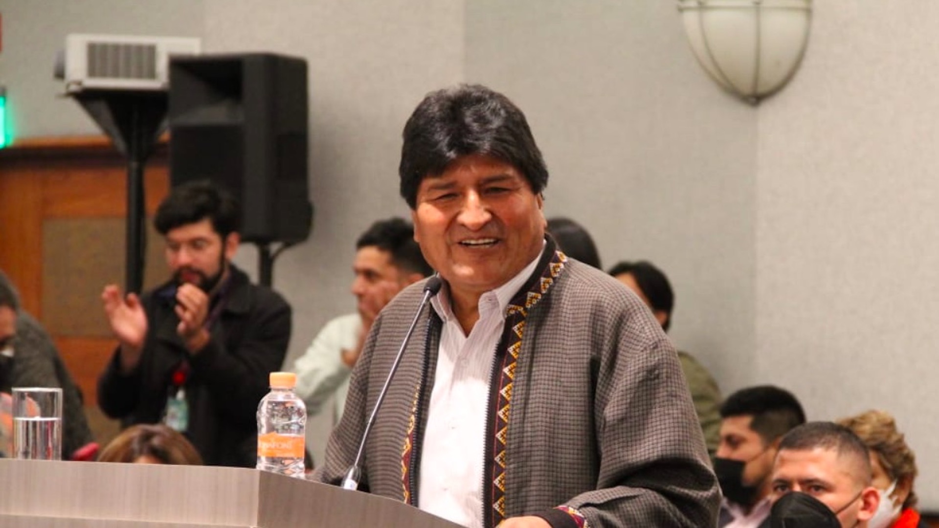 Evo Morales apoya propuesta de AMLO de nacionalización del litio Evo Morales apoya propuesta de AMLO de nacionalización del litio