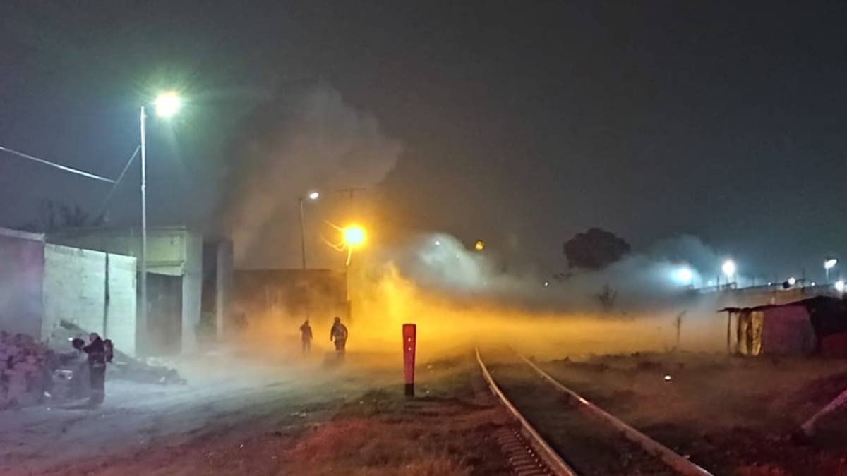 #Video Explosión por toma clandestina en Puebla deja un muerto