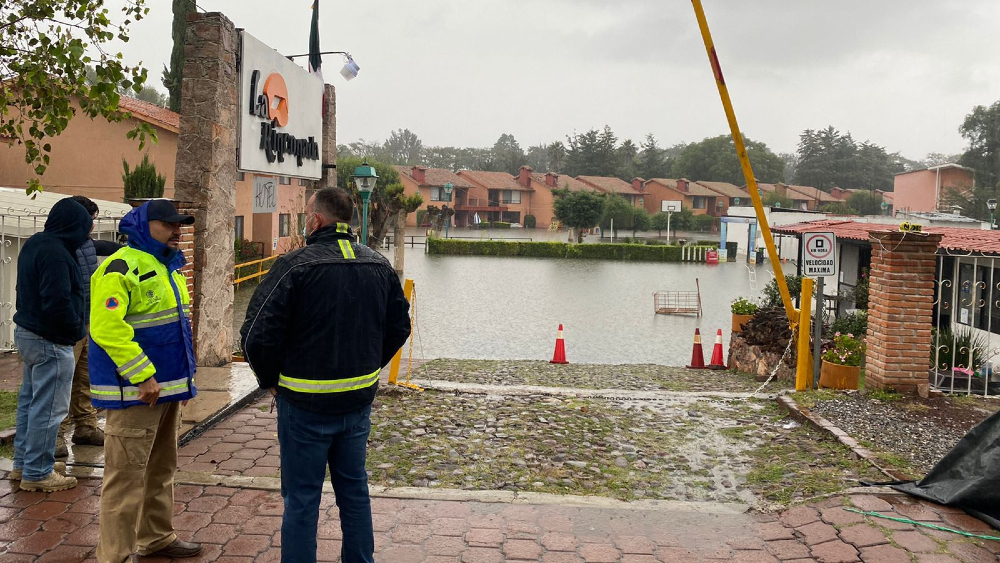 Alerta roja en Tequisquiapan ante nuevas posibles inundaciones