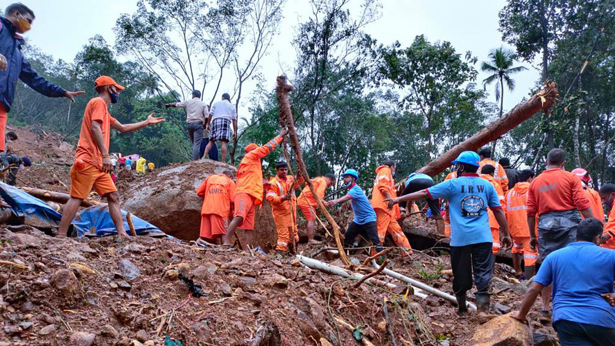 Lluvias dejan en India al menos 19 muertos y varios desaparecidos