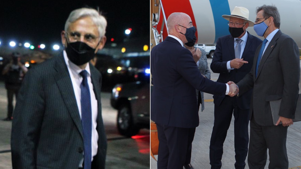 Fiscal y secretario de Seguridad Nacional de EE.UU. llegan a México