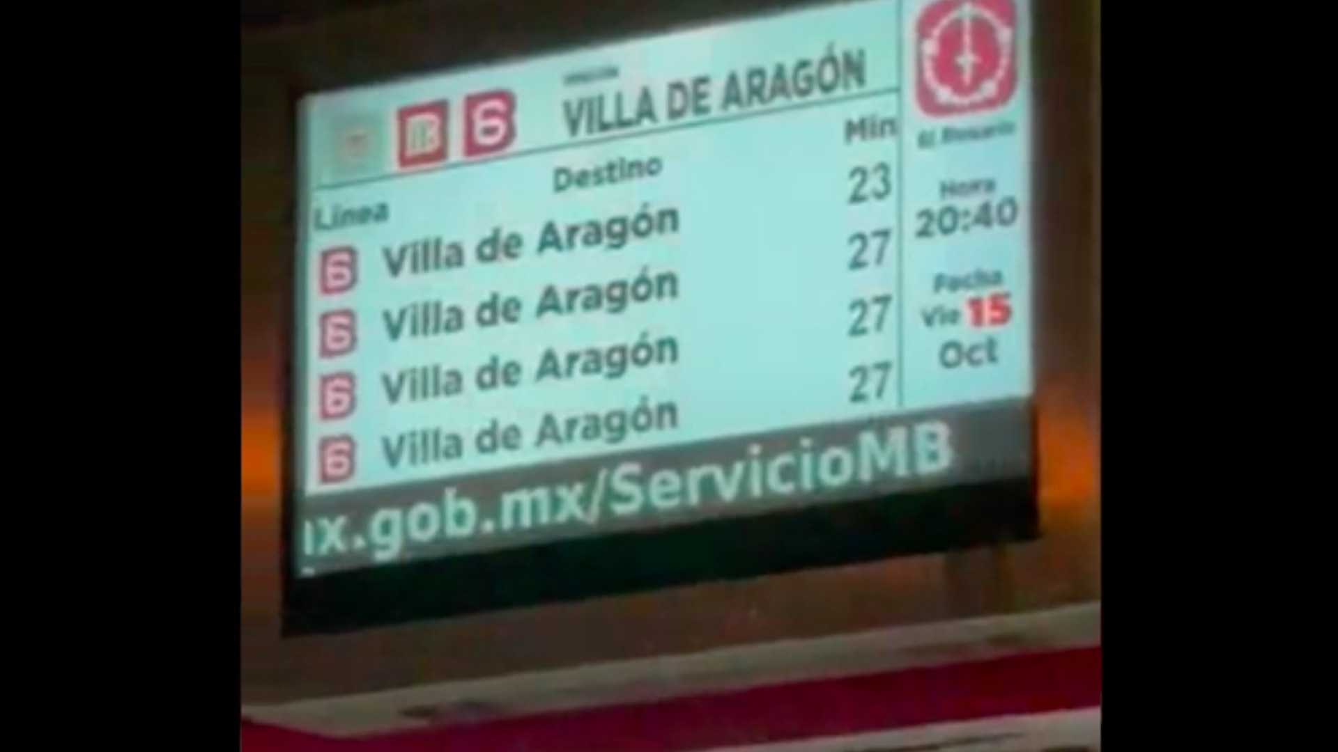 Retrasos en Línea 6 del Metrobús provocan afectaciones en la zona de Martín Carrera