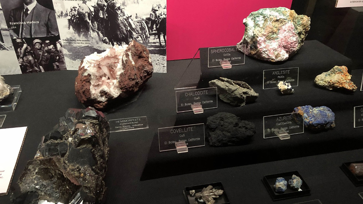Los minerales también describen la historia de México: UNAM