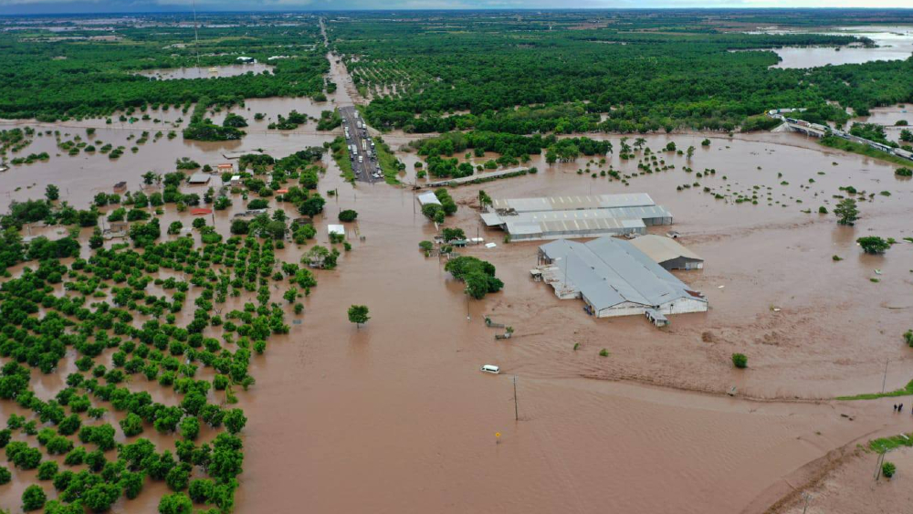 Ciclón Pamela deja inundaciones en municipios del norte de Nayarit