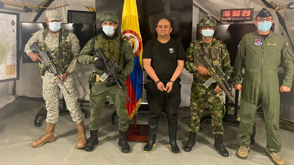 Cae “Otoniel”, jefe del Clan del Golfo y el narco más buscado de Colombia