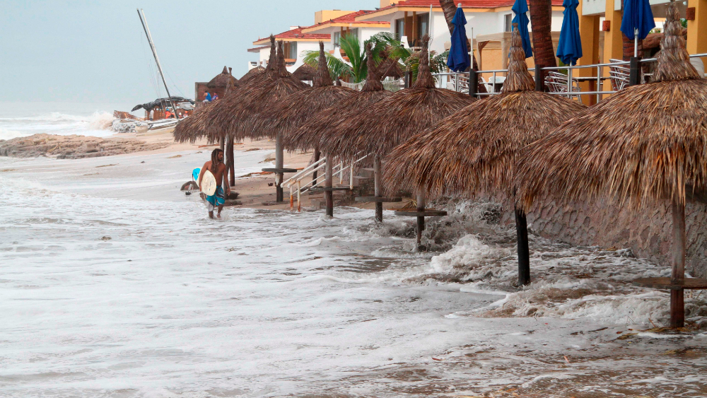 Pamela se localiza en tierra sobre Durango, ahora como tormenta tropical