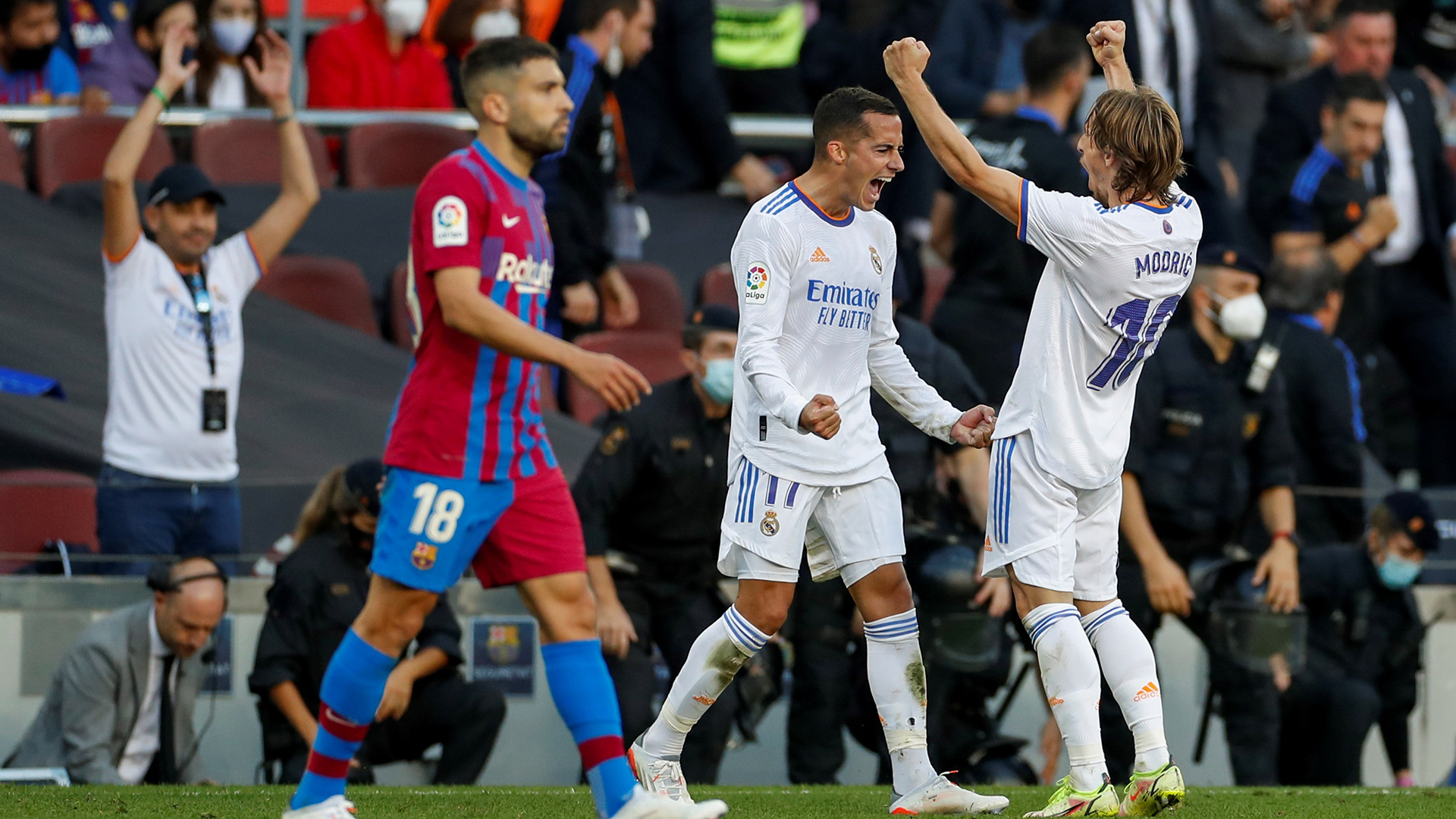 Real Madrid se lleva el Clásico Español contra el Barça