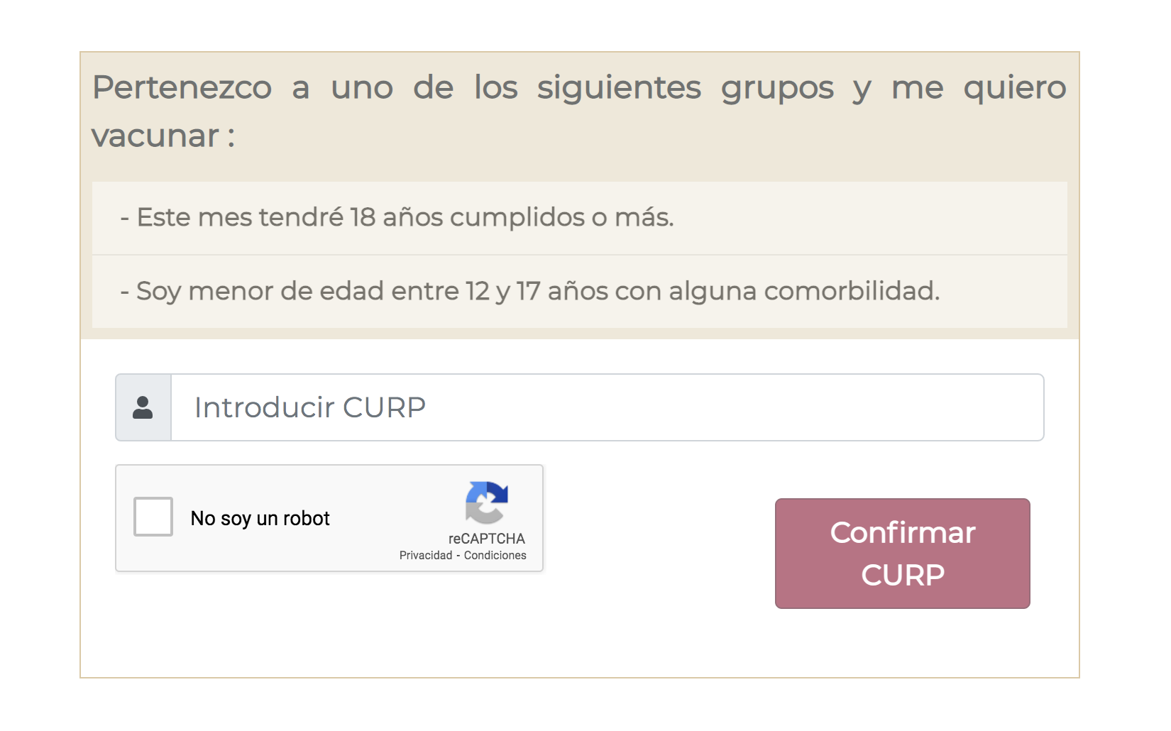 Abren registro de vacunación contra COVID-19 para menores con comorbilidades - registro-menores-comorbilidades-covis-12-a-17-anos
