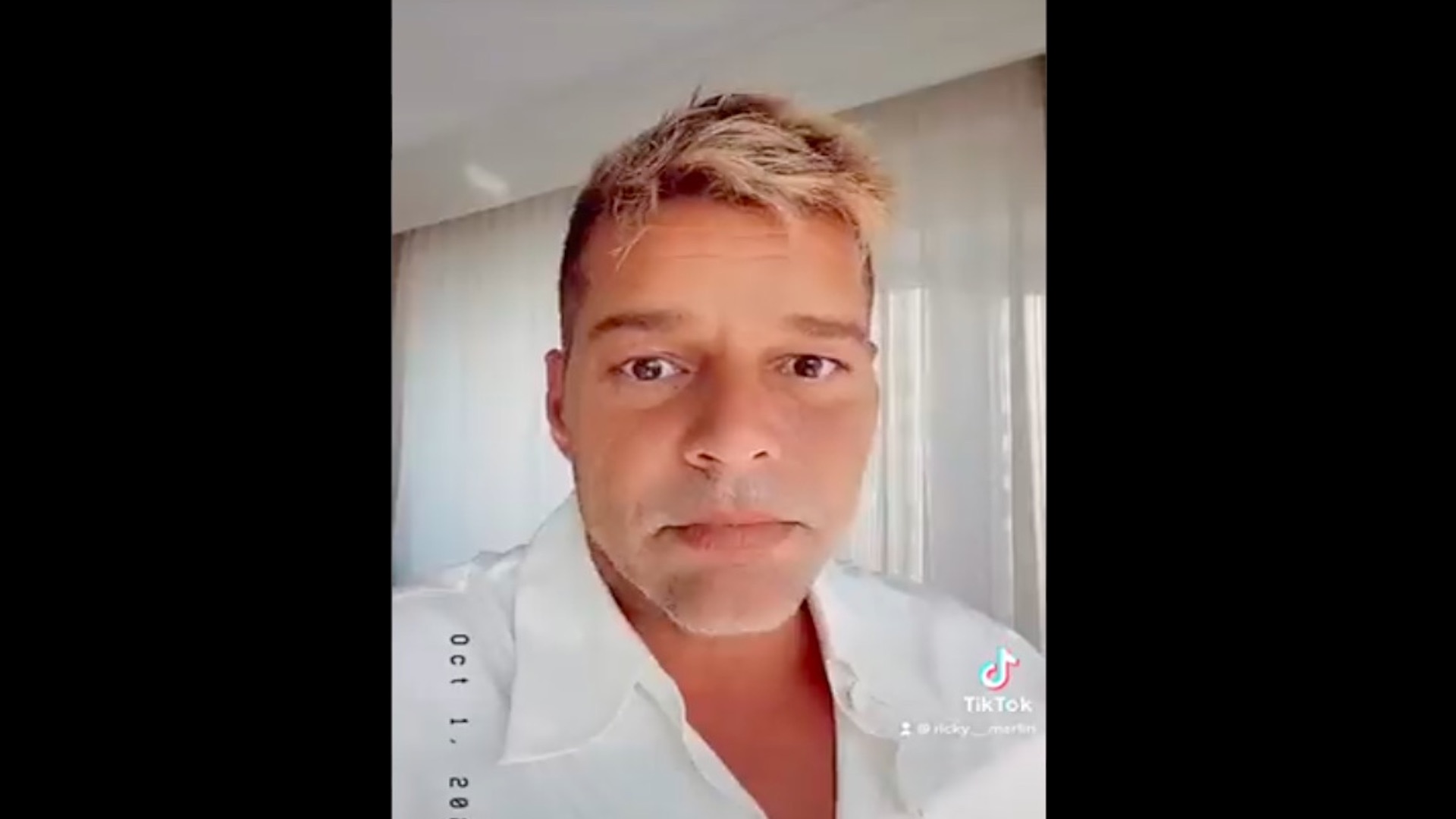 #Video Ricky Martin asegura que no se ha hecho retoques faciales