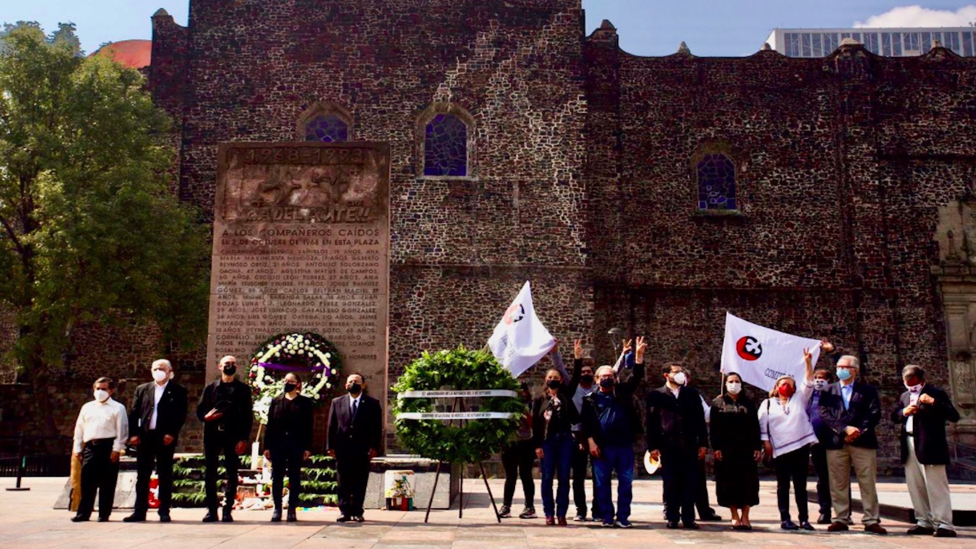 Masacre de Tlatelolco “no se olvida, porque si se olvida se repite”, asegura Sheinbaum