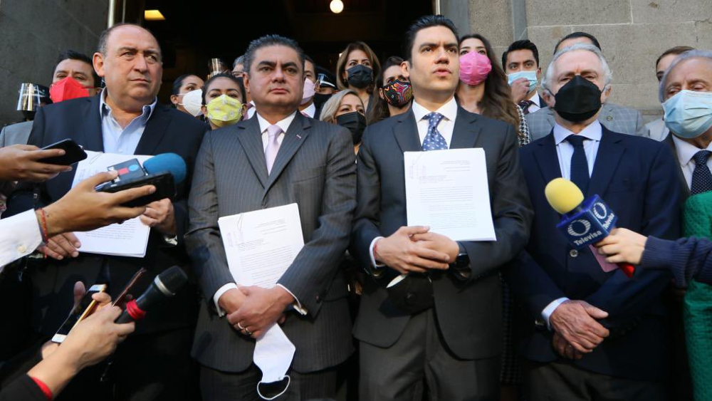 Va por México promueve acción de inconstitucionalidad por revocación de mandato