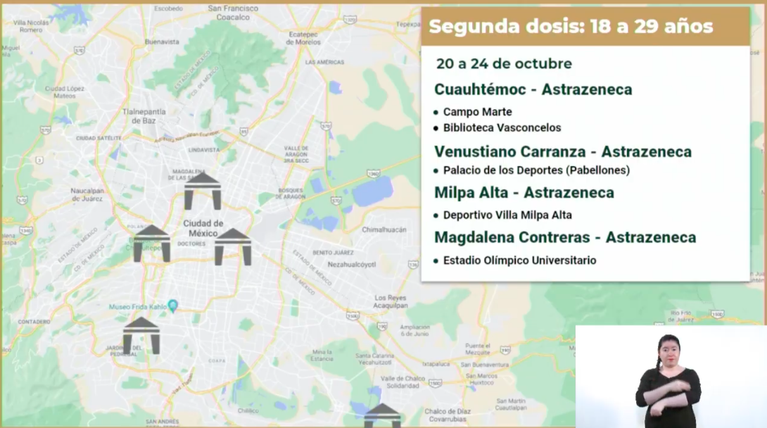 Aplicarán segundas dosis para 18 a 29 años en cinco alcaldías - vacunacion-segundas-dosis1