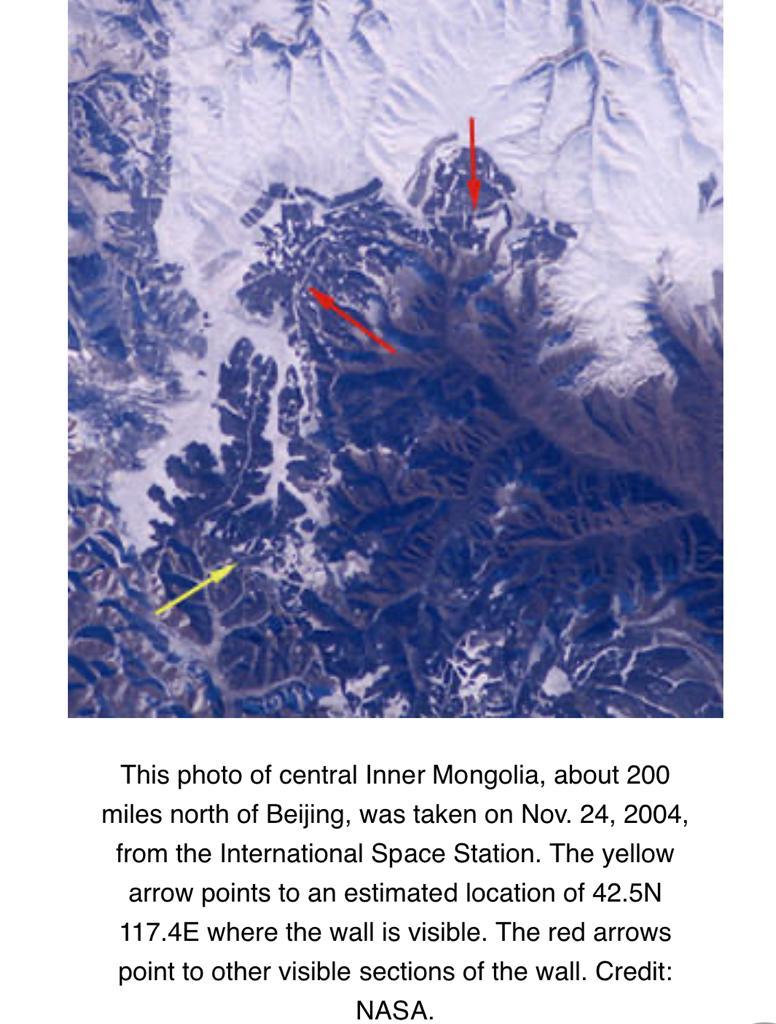 Mito o realidad: ¿se puede ver a simple vista la Gran Muralla China desde el espacio? - 5