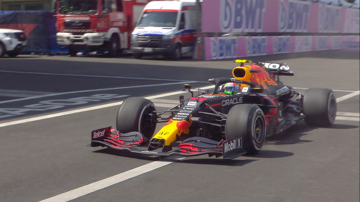 #Video Bottas domina primera práctica en GP de México; ‘Checo’, el cuarto más rápido pese a choque