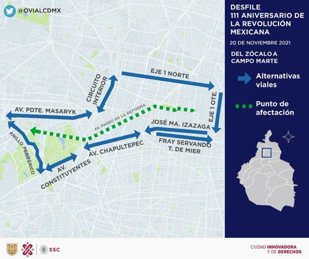 "Sin el apoyo del pueblo no habríamos resistido la intensa campaña en nuestra contra", asegura AMLO en desfile del 20 de Noviembre - desfile-1024x858