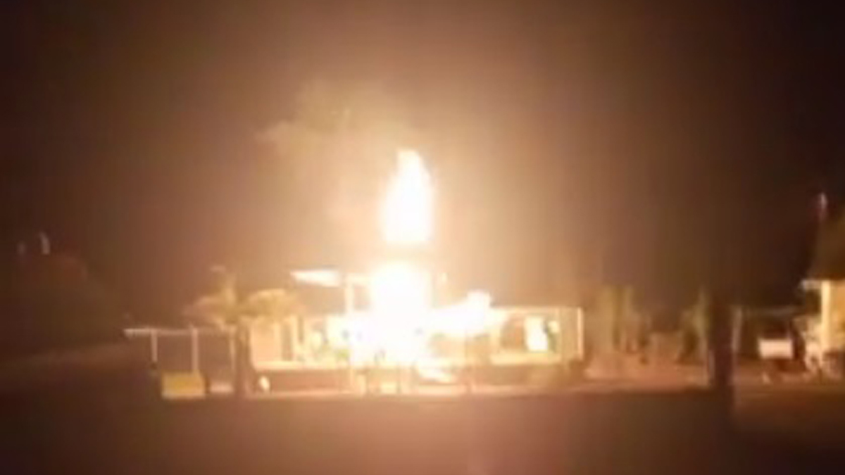 #Video Explosión en estación de gas LP en Veracruz deja 4 heridos