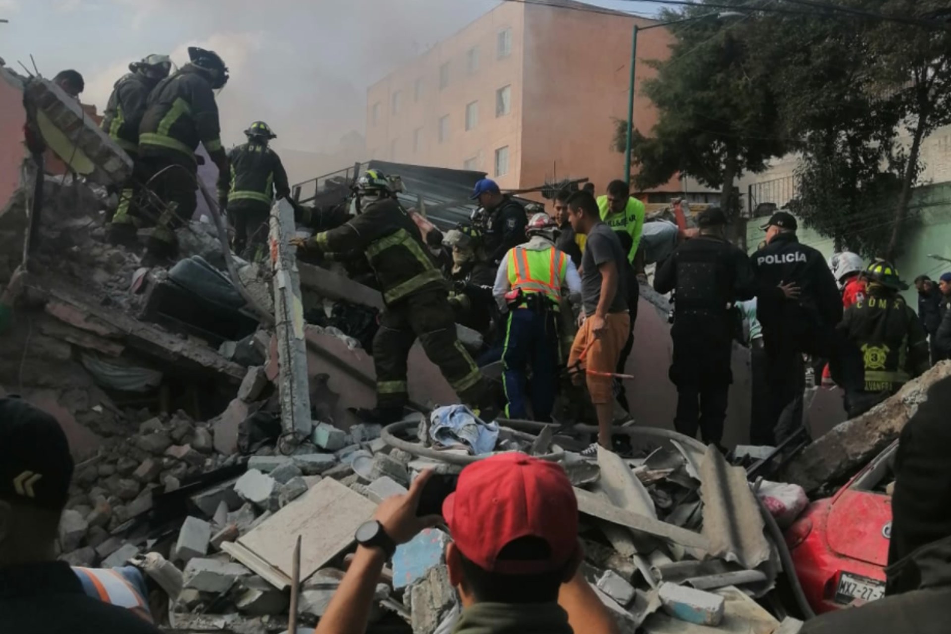 #Video Captan momento preciso de la explosión en la Pensil Norte