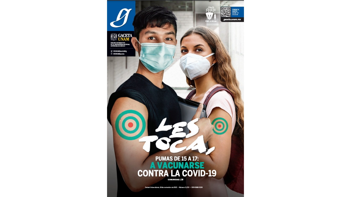 Gaceta UNAM: Pumas de 15 a 17, a vacunarse contra COVID-19 Gaceta UNAM: Pumas de 15 a 17, a vacunarse contra COVID-19
