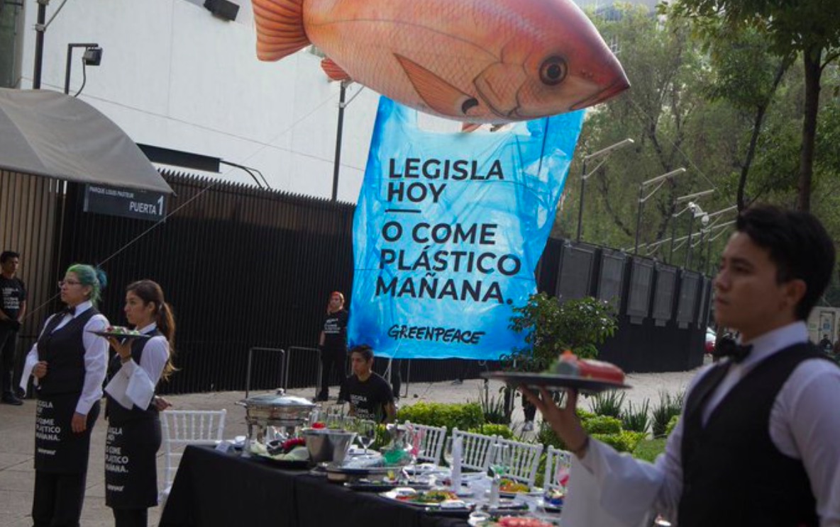 Greenpeace advierte de “retrocesos” en prohibición de plásticos en México