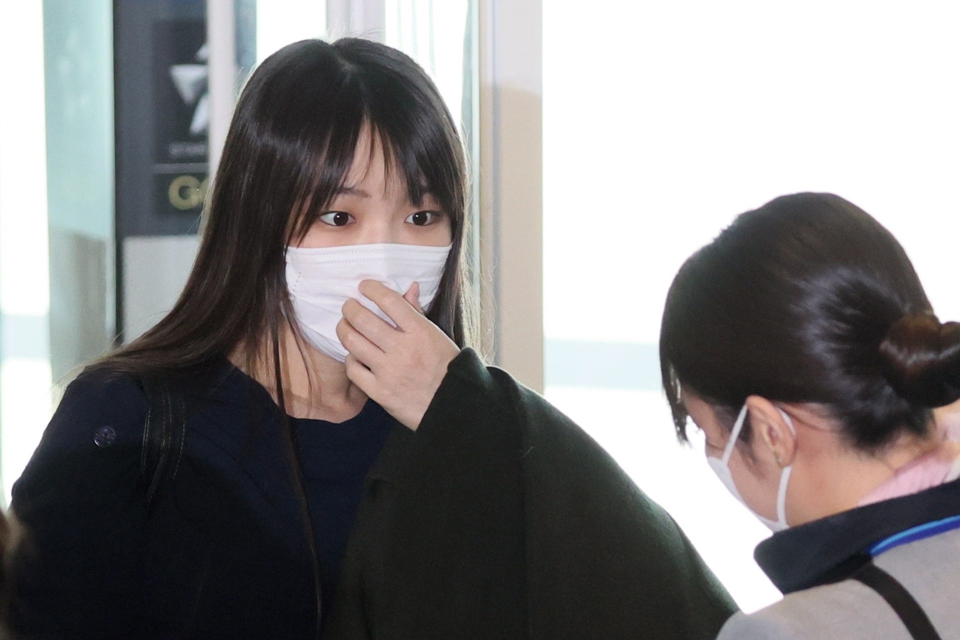 Mako de Japón parte rumbo a EE.UU. para iniciar nueva vida recién casada Mako de Japón parte rumbo a EE.UU. para iniciar nueva vida recién casada