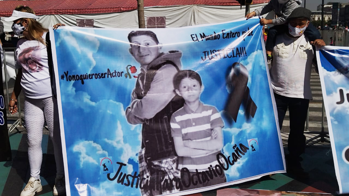 #Video Marchan en CDMX por justicia para Octavio Ocaña