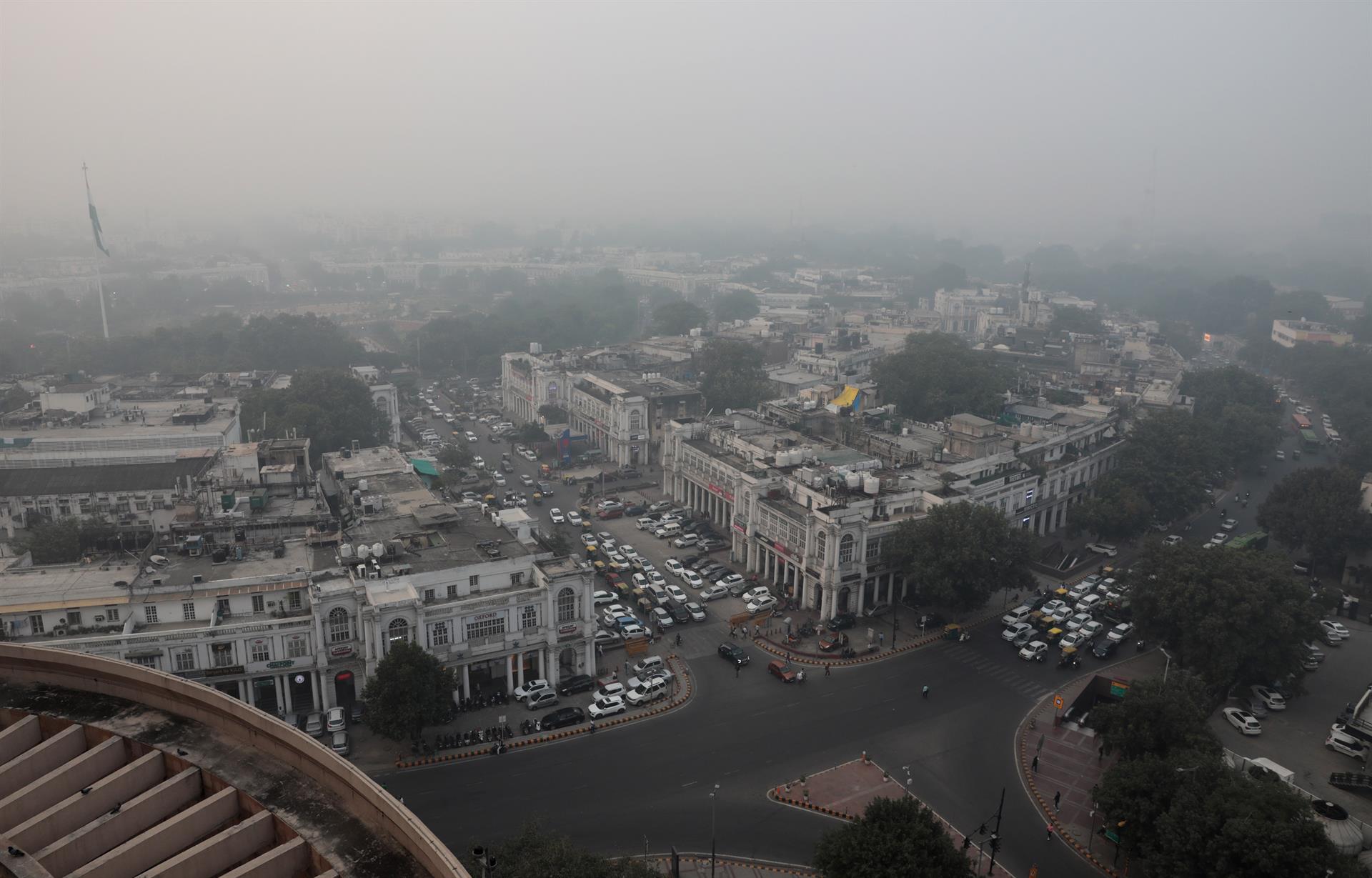 Nueva Delhi, en India, en emergencia por niebla tóxica