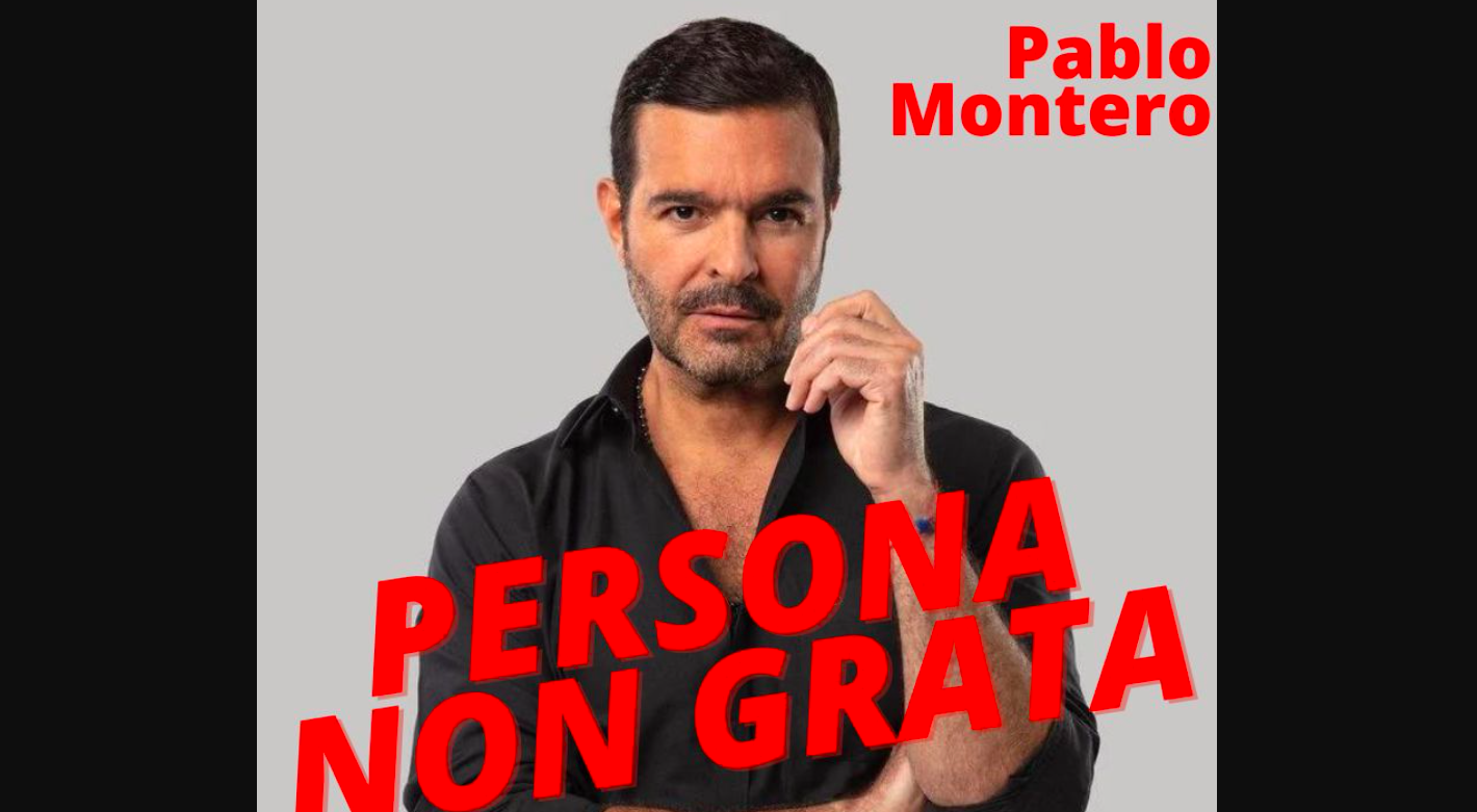 Exilio venezolano declara persona non grata a Pablo Montero Exilio venezolano declara persona non grata a Pablo Montero