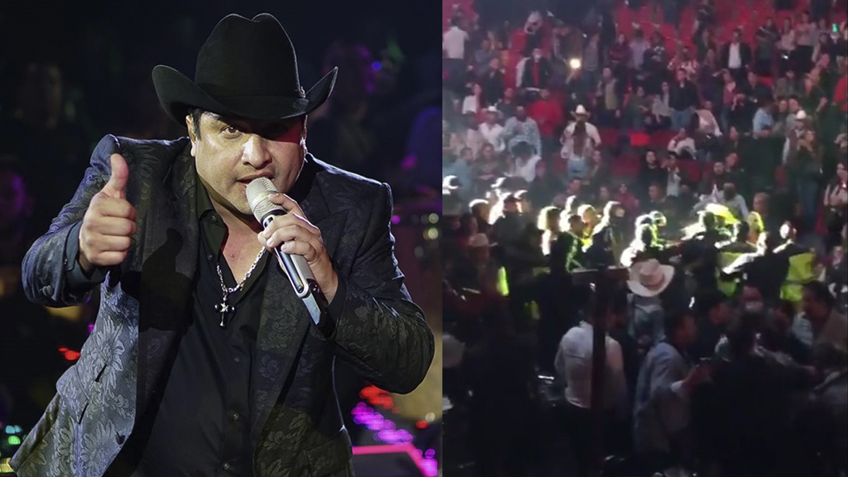 #Video Pelean asistentes en concierto de Julión Álvarez en Durango