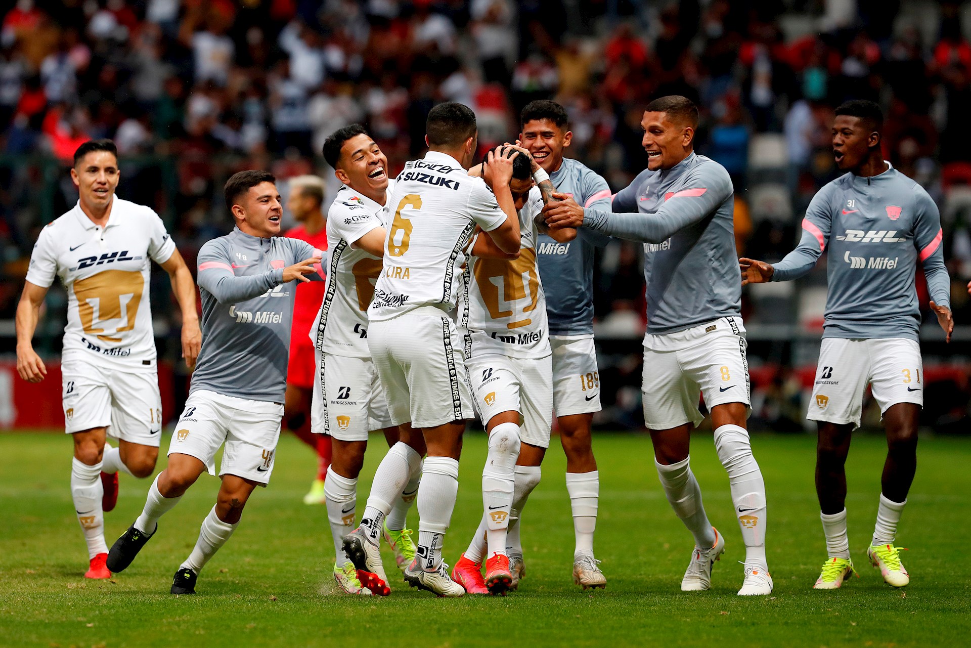 Pumas derrota a Toluca y llega a los cuartos de final el Apertura 2021