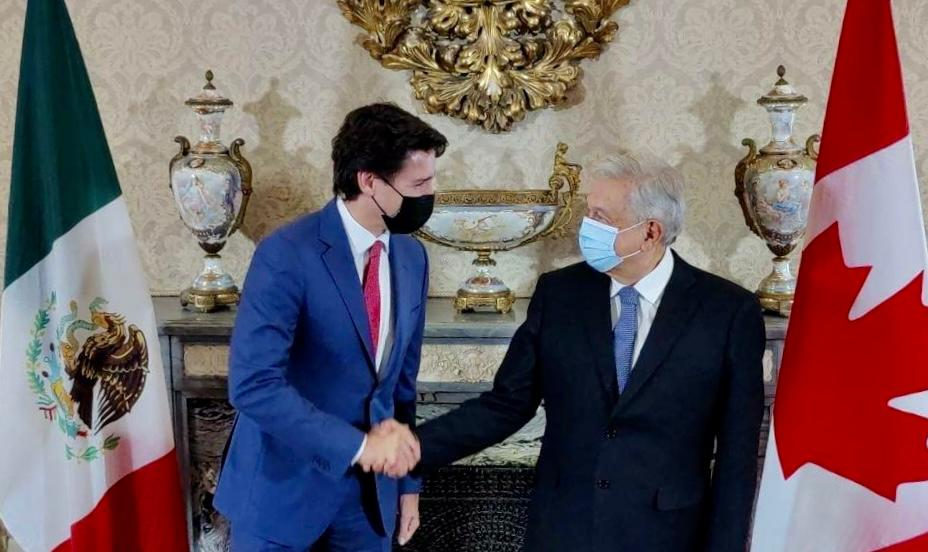 AMLO se reúne con Justin Trudeau en Washington; “Somos naciones hermanas”, destaca