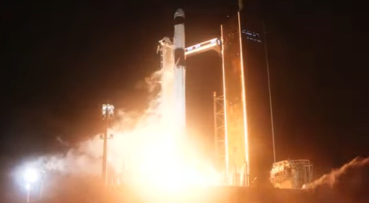 #Video Lanzan la misión Crew-3 con rumbo a la EEI #Video Lanzan la misión Crew-3 con rumbo a la EEI