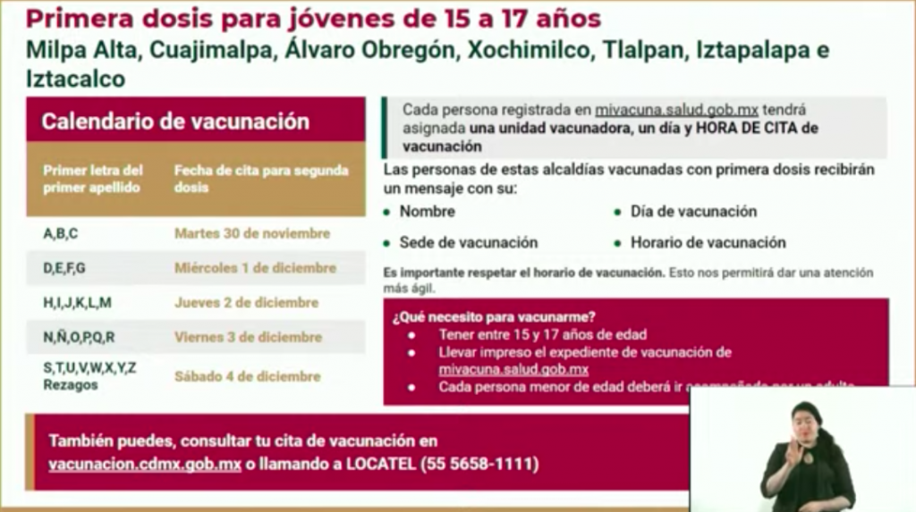 Estas serán las sedes de vacunación para menores de 15 a 17 años en la Ciudad de México - vacunacion-menores-15-a-17-anos4-1024x573
