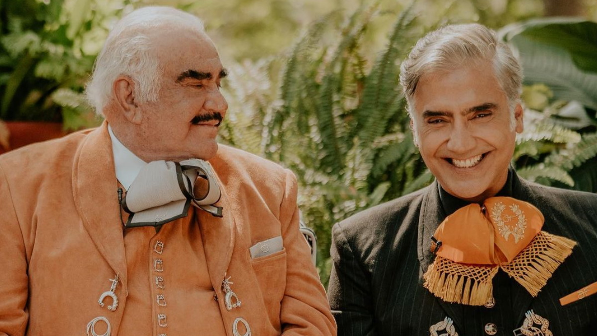 Vicente Fernández “se fue en paz”, asegura su hijo Alejandro Fernández