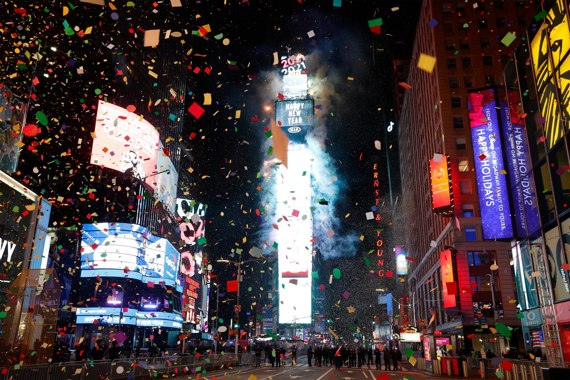 Nueva York se niega a cancelar su mítica Noche de Fin de Año en Times Square