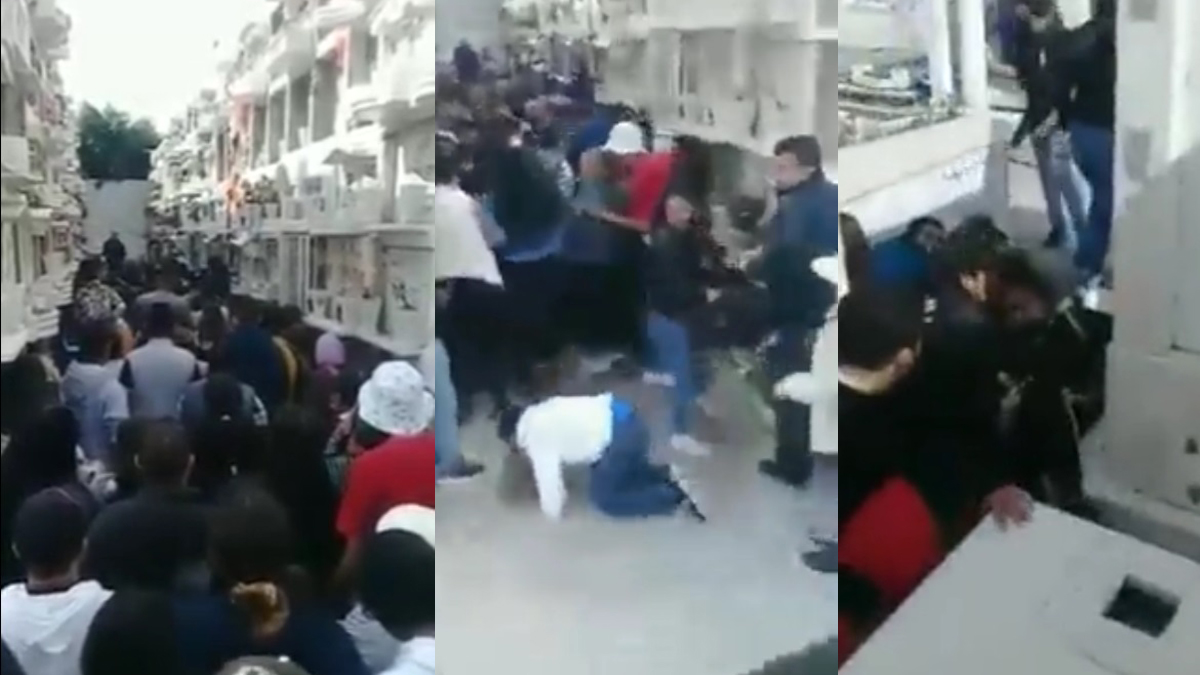 #Video Balacera durante sepelio en Guanajuato deja dos muertos