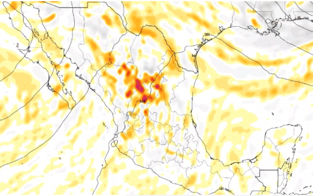 El clima para el 1 de diciembre de 2021